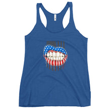 Charger l'image dans la galerie, American Lips with attitude Women's Racerback Tank