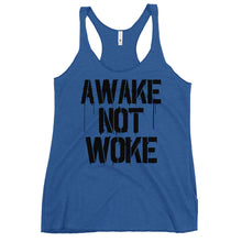 Charger l'image dans la galerie, AWAKE NOT WOKE Women's Racerback Tank