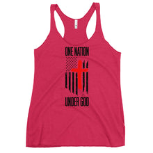 Charger l'image dans la galerie, One nation under god Women's Racerback Tank