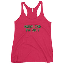 Cargar imagen en el visor de la galería, American Patriot Camo Women's Racerback Tank