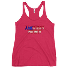 Cargar imagen en el visor de la galería, American Patriot Flag Women's Racerback Tank