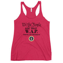 Load image into Gallery viewer, We the people WAP Women's Racerback Tank