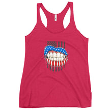 Charger l'image dans la galerie, American Lips with attitude Women's Racerback Tank
