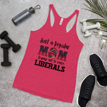 Cargar imagen en el visor de la galería, MOM not raising LIBERALS Women's Racerback Tank