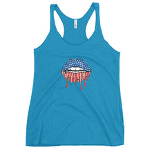 Charger l'image dans la galerie, American Lips Women's Racerback Tank