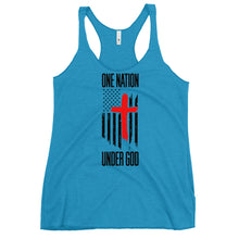 Charger l'image dans la galerie, One nation under god Women's Racerback Tank