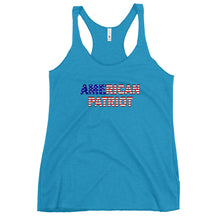 Cargar imagen en el visor de la galería, American Patriot Flag Women's Racerback Tank