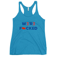 Load image into Gallery viewer, We’re F**ked Women's Racerback Tank