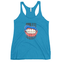 Charger l'image dans la galerie, American Lips with attitude Women's Racerback Tank