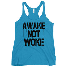 Charger l'image dans la galerie, AWAKE NOT WOKE Women's Racerback Tank