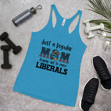 Cargar imagen en el visor de la galería, MOM not raising LIBERALS Women's Racerback Tank