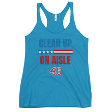 Cargar imagen en el visor de la galería, Clean up aisle 46 Women's Racerback Tank