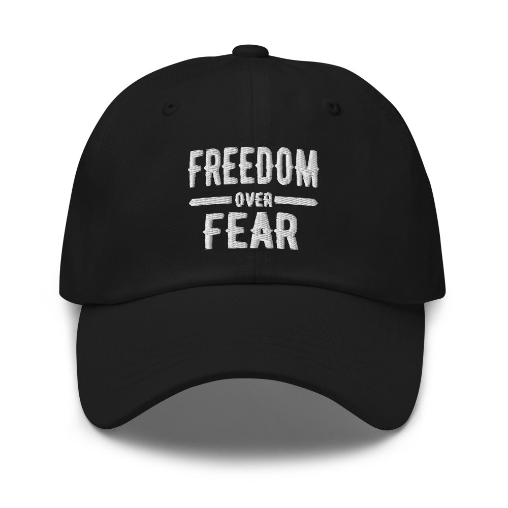 Freedom over Fear Dad hat
