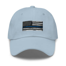 Cargar imagen en el visor de la galería, Thin blue line Dad hat
