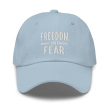 Charger l&#39;image dans la galerie, Freedom over Fear Dad hat
