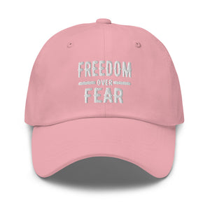 Freedom over Fear Dad hat