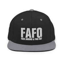 Load image into Gallery viewer, FAFO Snapback Hat
