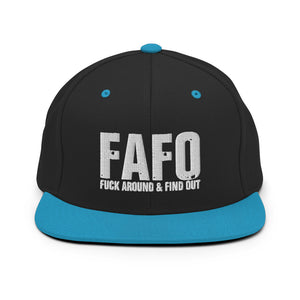 FAFO Snapback Hat
