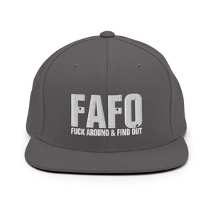 FAFO Snapback Hat