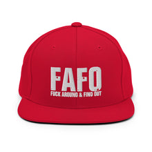 Charger l&#39;image dans la galerie, FAFO Snapback Hat
