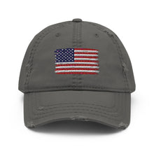 Cargar imagen en el visor de la galería, American Flag Distressed Dad Hat
