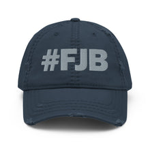 Load image into Gallery viewer, FJB Distressed Dad Hat
