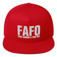 Load image into Gallery viewer, FAFO Flat Bill Cap
