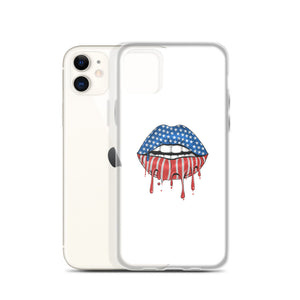 USA Lips iPhone Case