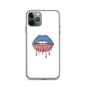 USA Lips iPhone Case