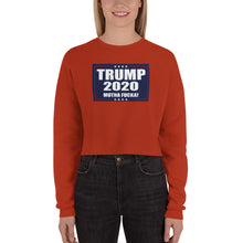 Load image into Gallery viewer, TRUMP 2020 MF Women&#39;s Cropped Sweatshirt - Real Tina 40
