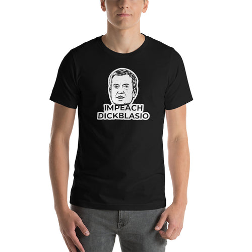 Impeach Dickblasio T-Shirt - Real Tina 40