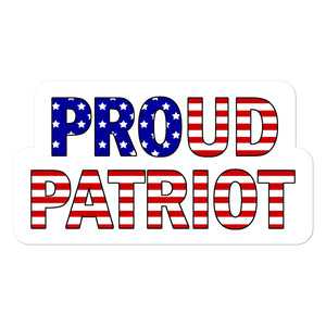 Proud Patriot Sticker - Real Tina 40