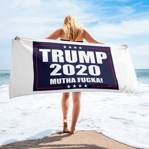 Trump 2020 MF 30x60 Oversized Beach Towel - Real Tina 40