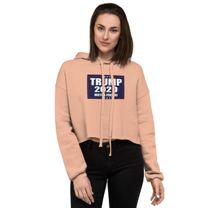 TRUMP 2020 MF Women's Cropped Hoodie - Real Tina 40