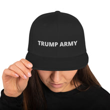 Load image into Gallery viewer, Trump Army Snapback Hat - Real Tina 40
