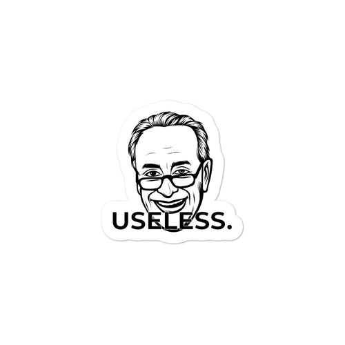 Chuck the Schmuck Useless Sticker - Real Tina 40