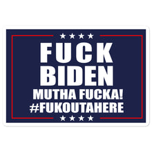Load image into Gallery viewer, Fuck Biden Sticker - Real Tina 40
