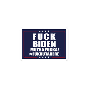 Fuck Biden Sticker - Real Tina 40