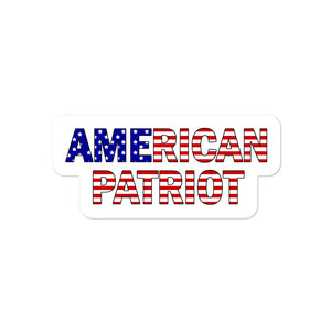 American Patriot Sticker - Real Tina 40