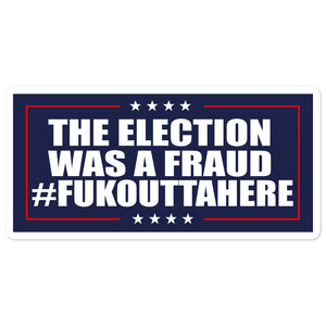 Election Fraud Sticker - Real Tina 40
