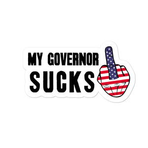 My Governor Sucks Sticker - Real Tina 40