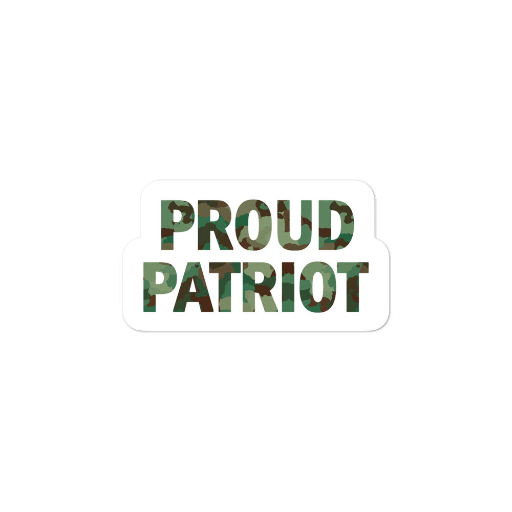 Proud Patriot Sticker - Real Tina 40