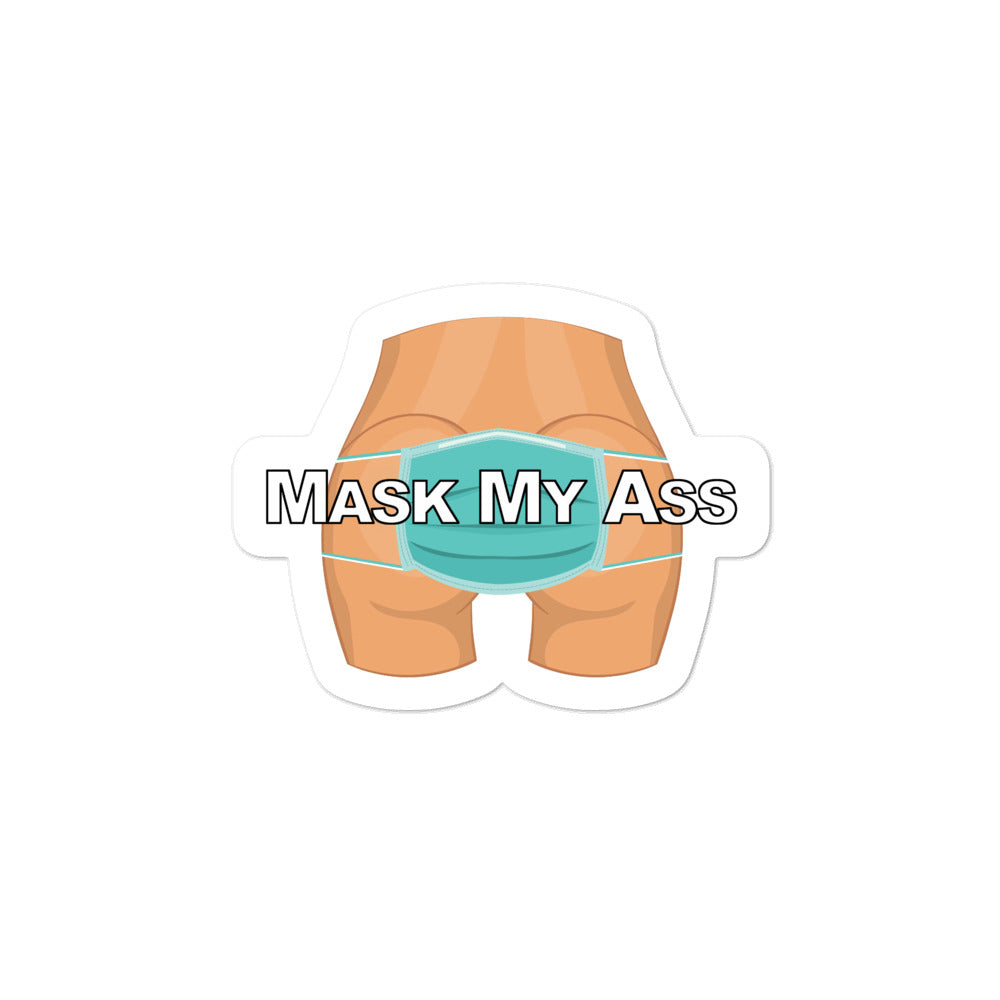 Mask My Ass Sticker - Real Tina 40