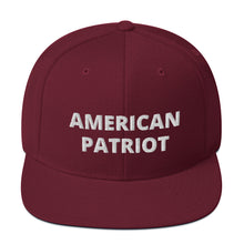Load image into Gallery viewer, American Patriot Snapback Hat - Real Tina 40
