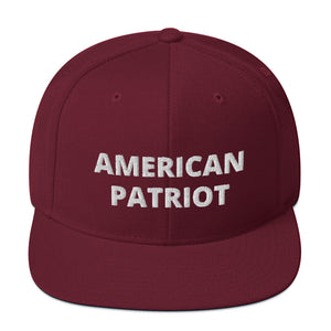 American Patriot Snapback Hat - Real Tina 40