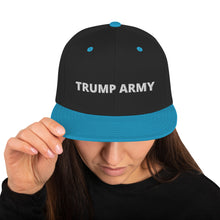 Cargar imagen en el visor de la galería, Trump Army Snapback Hat - Real Tina 40

