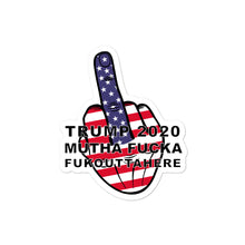 Cargar imagen en el visor de la galería, TRUMP 2020 MF FOH Middle Finger Sticker - Real Tina 40
