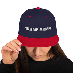 Trump Army Snapback Hat - Real Tina 40