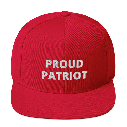 Proud Patriot Snapback Hat - Real Tina 40