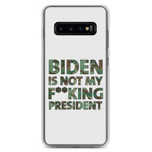 Cargar imagen en el visor de la galería, Biden Is Not My F**KING President Camouflage Samsung Case
